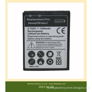 Eb-F1a2gbu Cell Phone Battery for Samsung Galaxy S2 I9100 Battery 1650mAh 3.7V